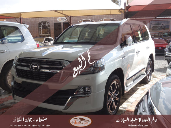 معرض عالم اللورد للسيارات أفضل سيارات للبيع في اليمن صنعاء لاندكروزر صالون GXR 2021 